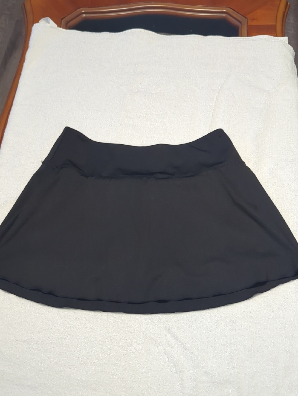 Classic Black Skater Skirt with Flattering Waist